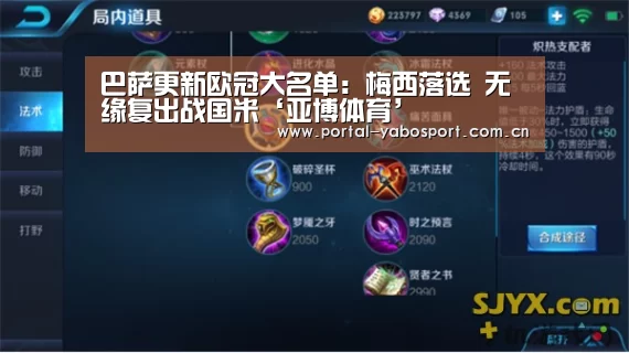 巴萨更新欧冠大名单:梅西落选 无缘复出战国米‘亚博体育’(图2) 亚博体育